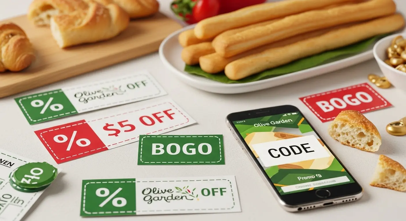 olive garden coupon codes