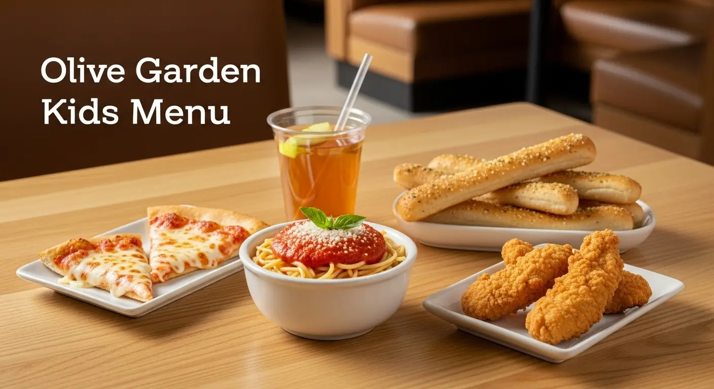 Olive Garden Kids Menu 2026