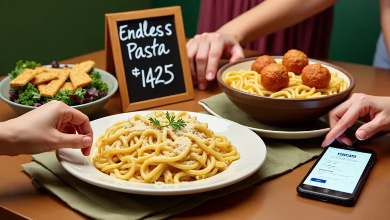 Olive Garden Endless Pasta 2025 Updated