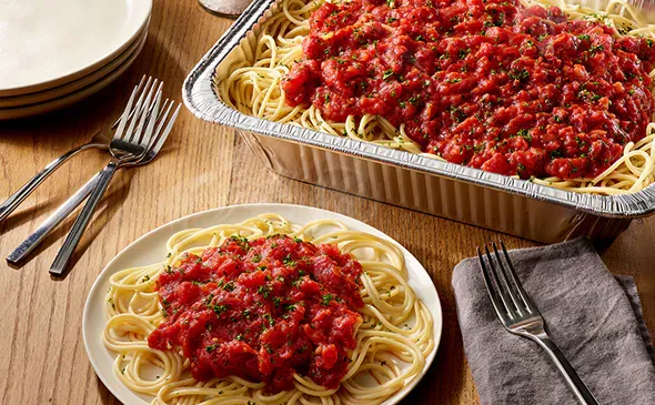 Spaghetti with Marinara Sauce