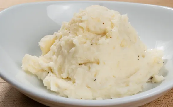 side of mashed potatoes