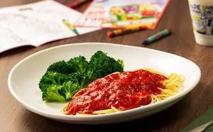 kids tomato sauce with choice of pasta